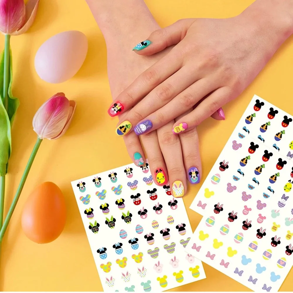 Easter Nail Decals Mickey Mouse
